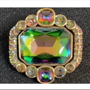 Heidi Daus Watching The Northern Lights Brooch Pin